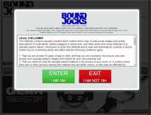 Tablet Screenshot of m.boundjocks.com
