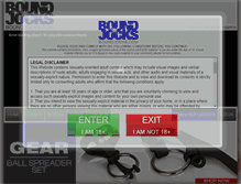 Tablet Screenshot of boundjocks.org